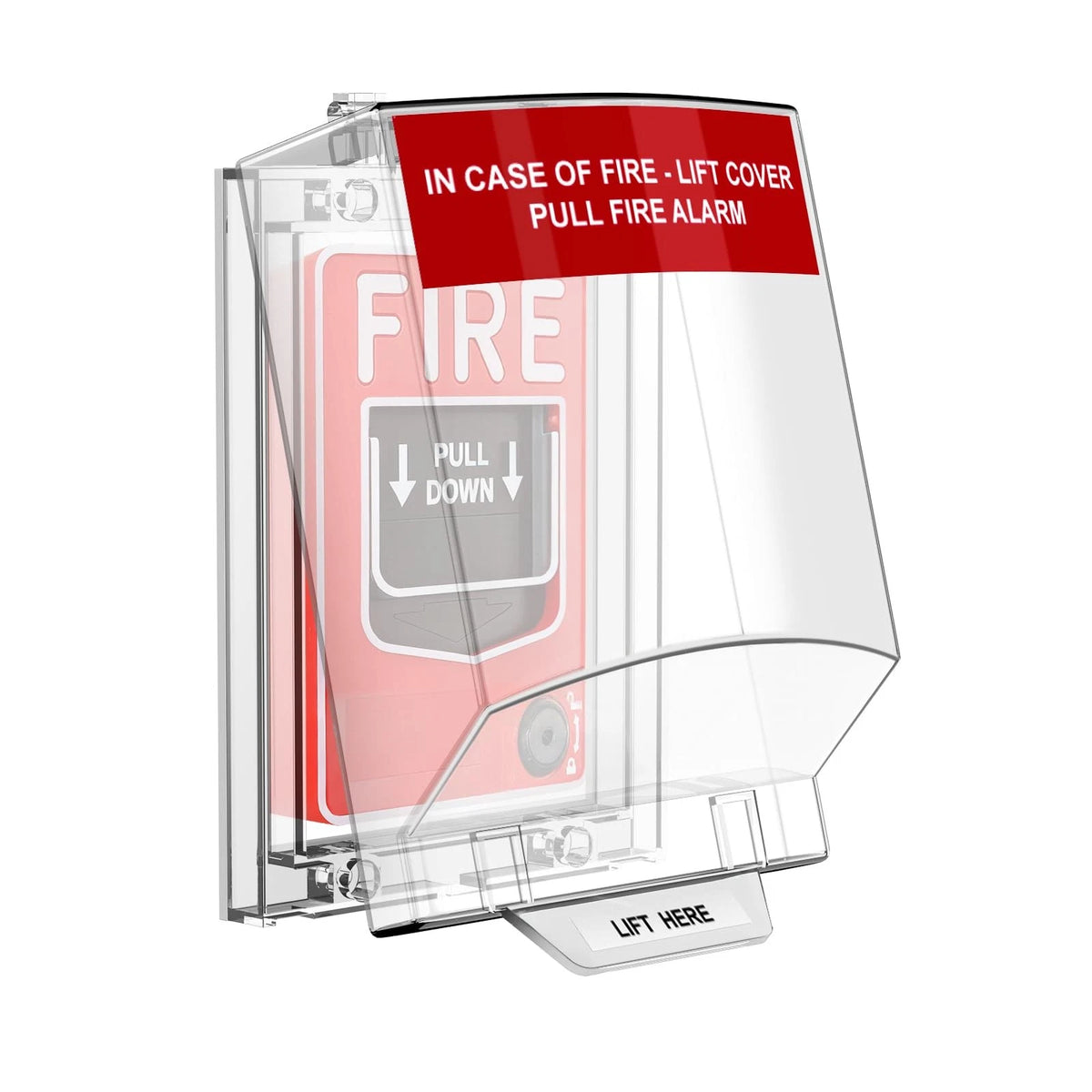 Zipcase Fire Alarm Pull Station Cover for Fire Safety