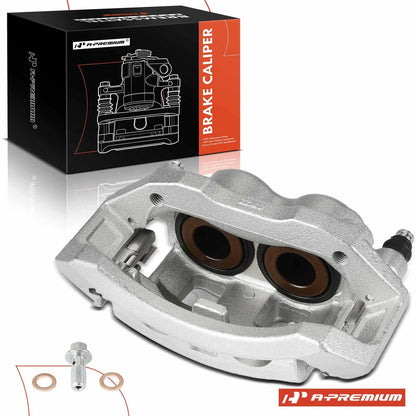 Front Driver Side Brake Caliper with Bracket for Dodge Durango (2003) 5093795AA, 18-B4877