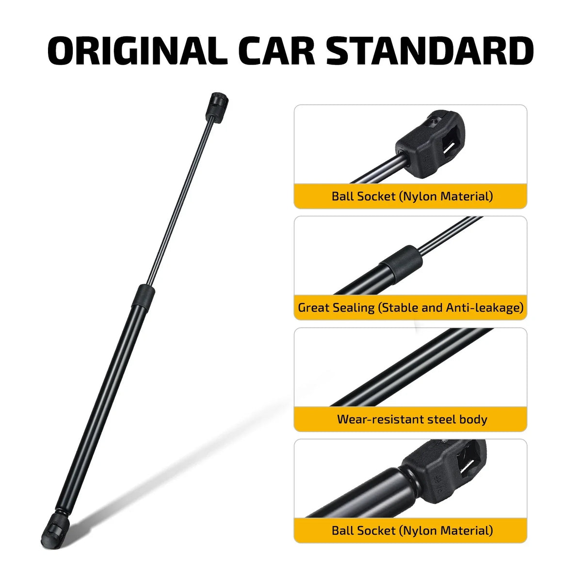 Gas Shock Lift Support for Pickup Topper Door Cap (C16-21220)