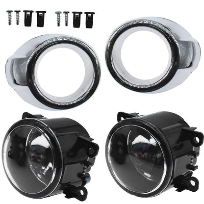 Set of 2 Clear Fog Lights Assembly for Ford Focus (2012–2014) 4F9Z15200AA, CV6Z15200AA