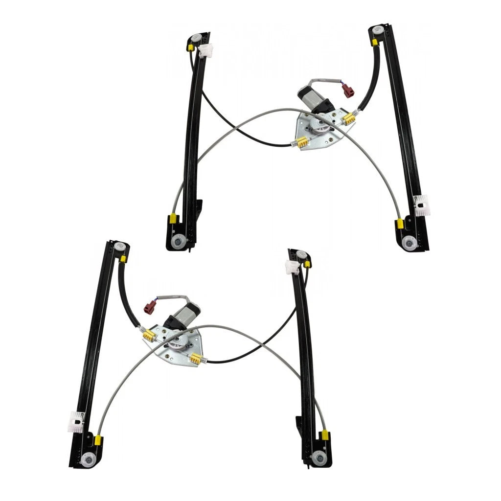 Set of 2 Window Regulators for Dodge Caravan/Grand Caravan (1996–2000) PLX-M0-USA-D462924-CL360A71, CH1350112, CH1351112