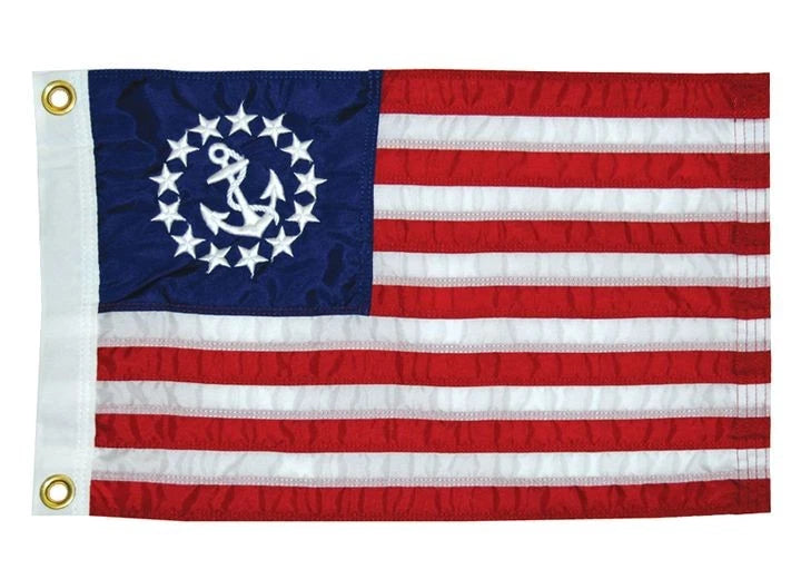 20X30 Sewn US Yacht Ensign for Taylor Made 8130
