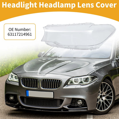 1 Pc Headlight Lens Cover for BMW 5 Series (2017–2018) No. 63117214961