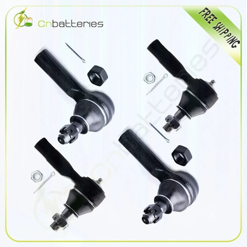 Set of 4 Tie Rod End Links for Nissan Frontier (2005–2023)
