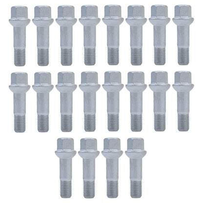 20pcs Wheel Lug Bolts Nuts Kit for Mercedes-Benz ML350 S500 GLK350 (2006–2015) 0009905307