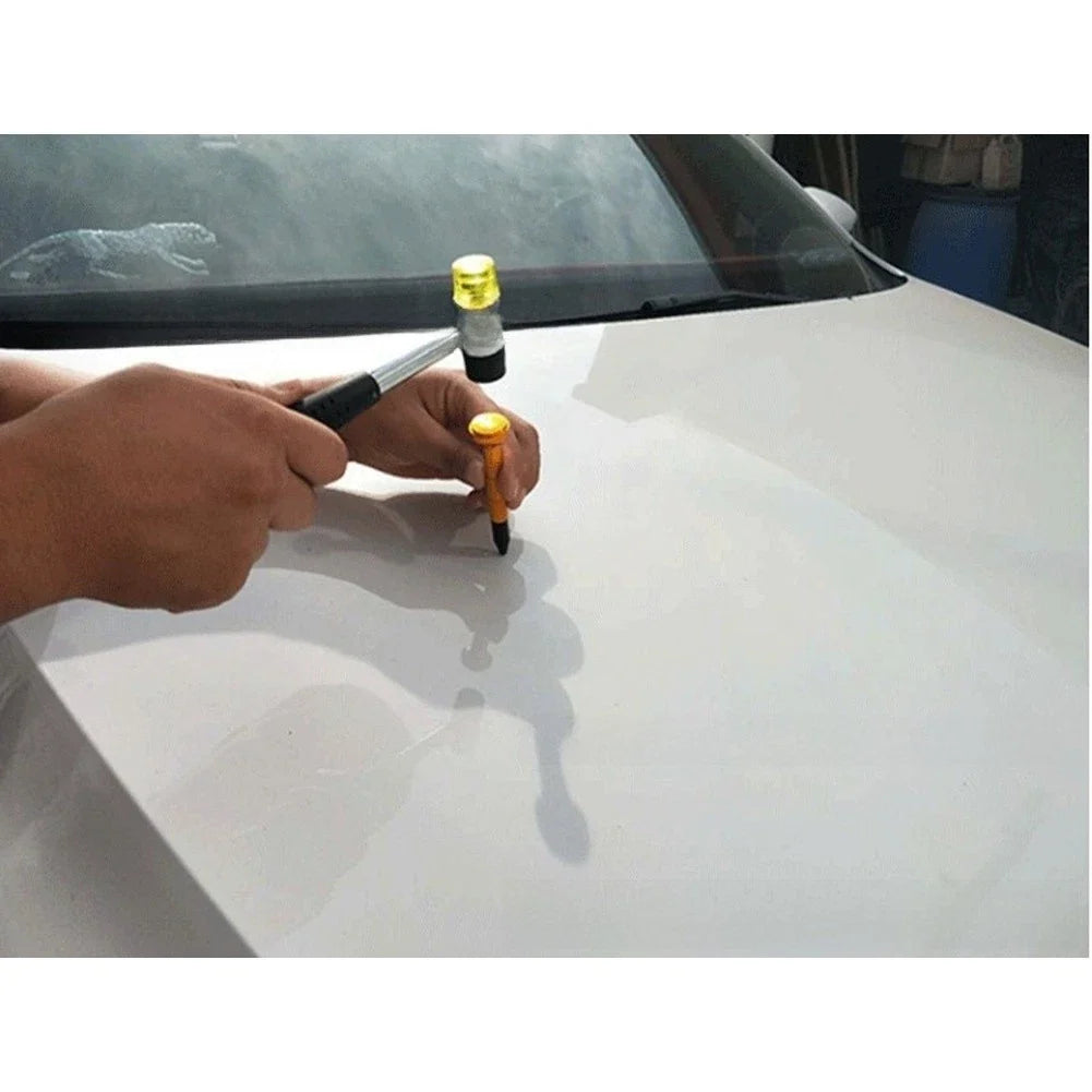 Car Dent Repair Tool Set for Multiple Vehicles (Metal Leveling Pen & Pry Bars)