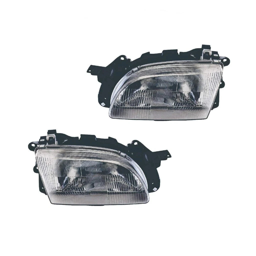Headlight Assembly Pair for Ford Aspire (1994–1996) PLX-M1-330-1119L-ASO, FO2502133, FO2503133