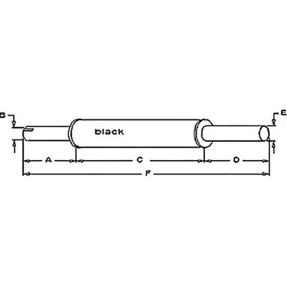 Muffler for Massey Ferguson 90