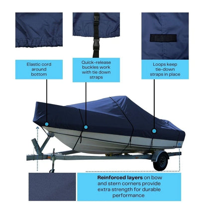 Boat Storage Cover for Boston Whaler 210 Montauk (W)