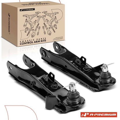 2X Front Lower Control Arm w/ Ball Joint for Nissan D21 (1986–1994) MS30137, TC2548, 5450355G00, 5450355G90