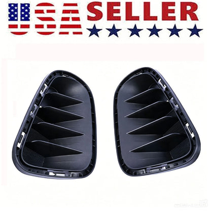 2Pcs Front Bumper Fog Lamp Cap Cover for Kia Rio (2018–2020) 86523-H9000, 86524-H9000
