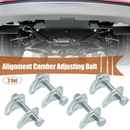 2X Front Control Arm Alignment Camber Bolt Kit for Chevy Silverado (2007–2023)