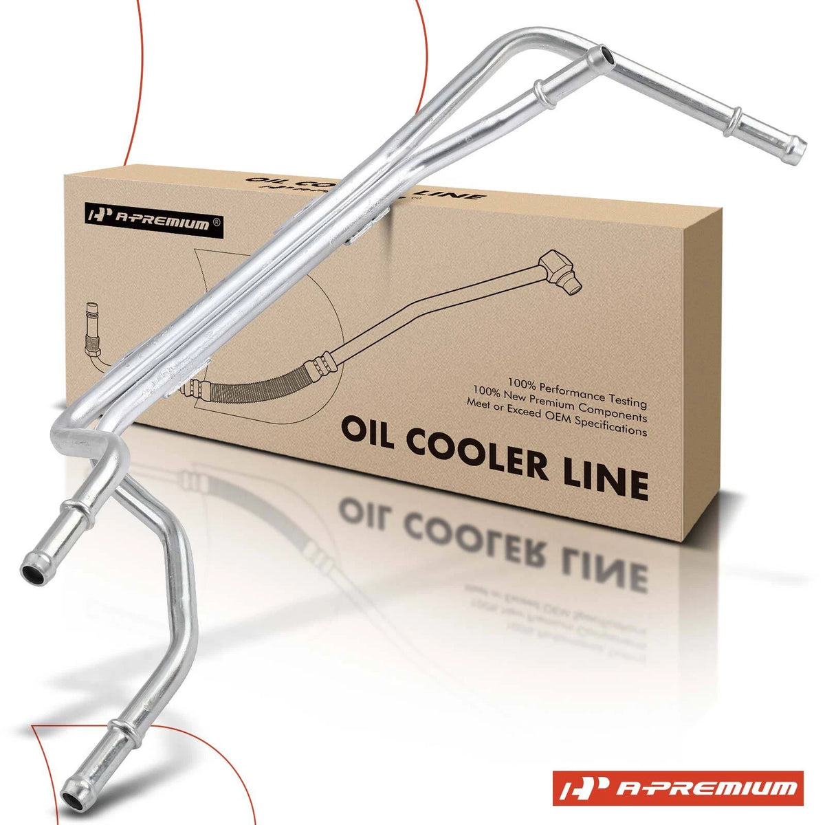 Transmission Oil Cooler Line for Toyota Sienna (2007–2010) 5801563, 624-534