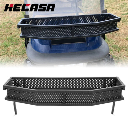HECASA Black Front Clay Cargo Basket for Club Car Precedent (2004–Present)