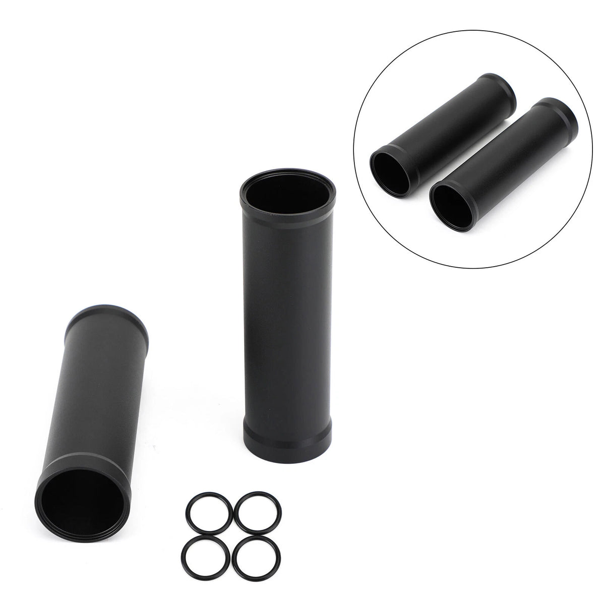 Front Fork Cover Pipe Protector for Honda Rebel CMX 300 500 (M506-B023-BLK)