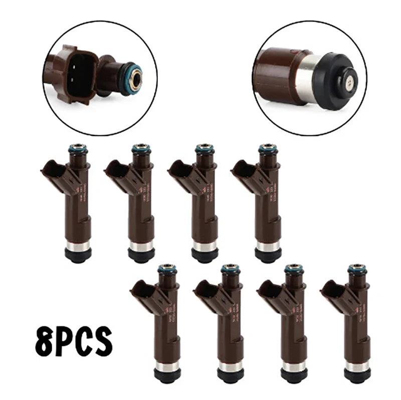 8 x Fuel Injectors for Toyota 4Runner, Land Cruiser, Sequoia, Tundra (2005-2009)