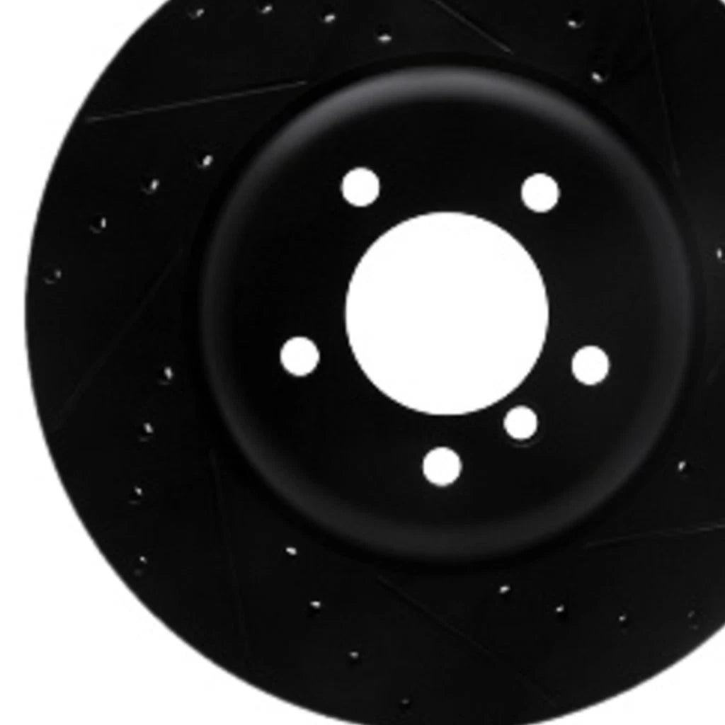 Rotor Set for BMW 650i/550i (2006–2010) | Drilled and Slotted | ALX-PAU-DF-8002-31035-CLA2