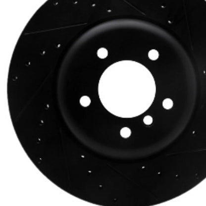 Rotor Set for BMW 650i/550i (2006–2010) | Drilled and Slotted | ALX-PAU-DF-8002-31035-CLA2