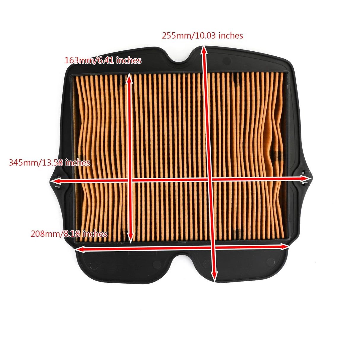 Air Filter Element for Honda VFR1200X Crosstourer (2016–2017) VFR1200F (2010–2015)