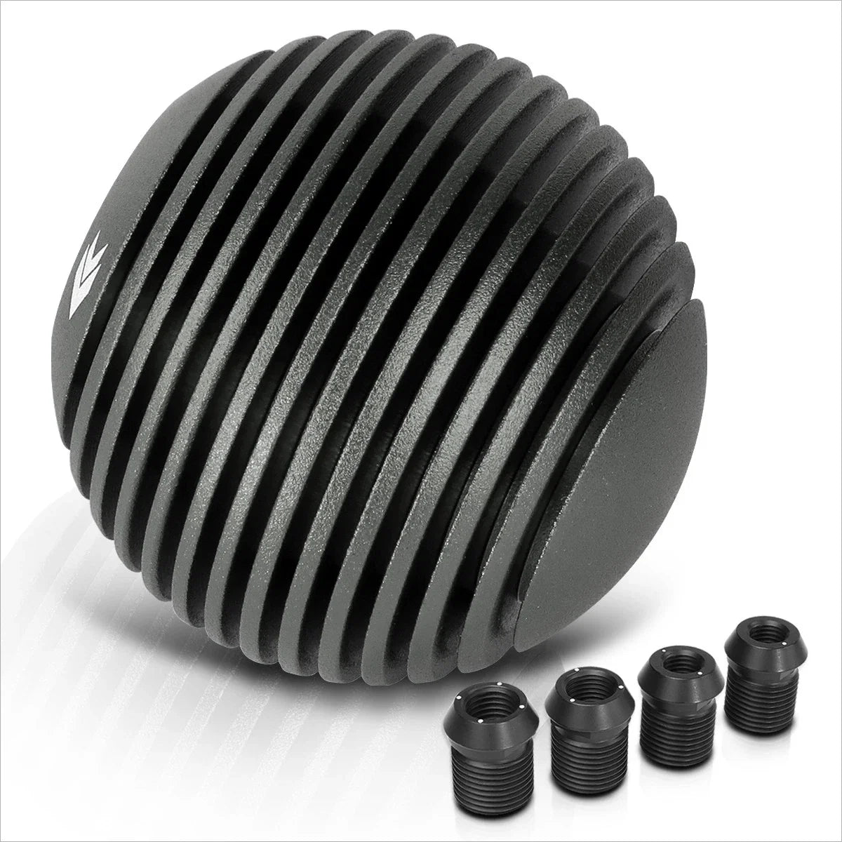 NRG SK-703GM Aluminum 50mm Heatsink Ball Shift Knob for Universal (2010–2023)