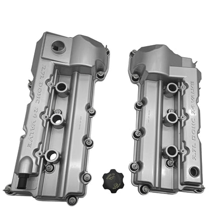 Set of 2 Aluminum Valve Covers for Chrysler Sebring 300 Dodge 2.7L (2007–2010)