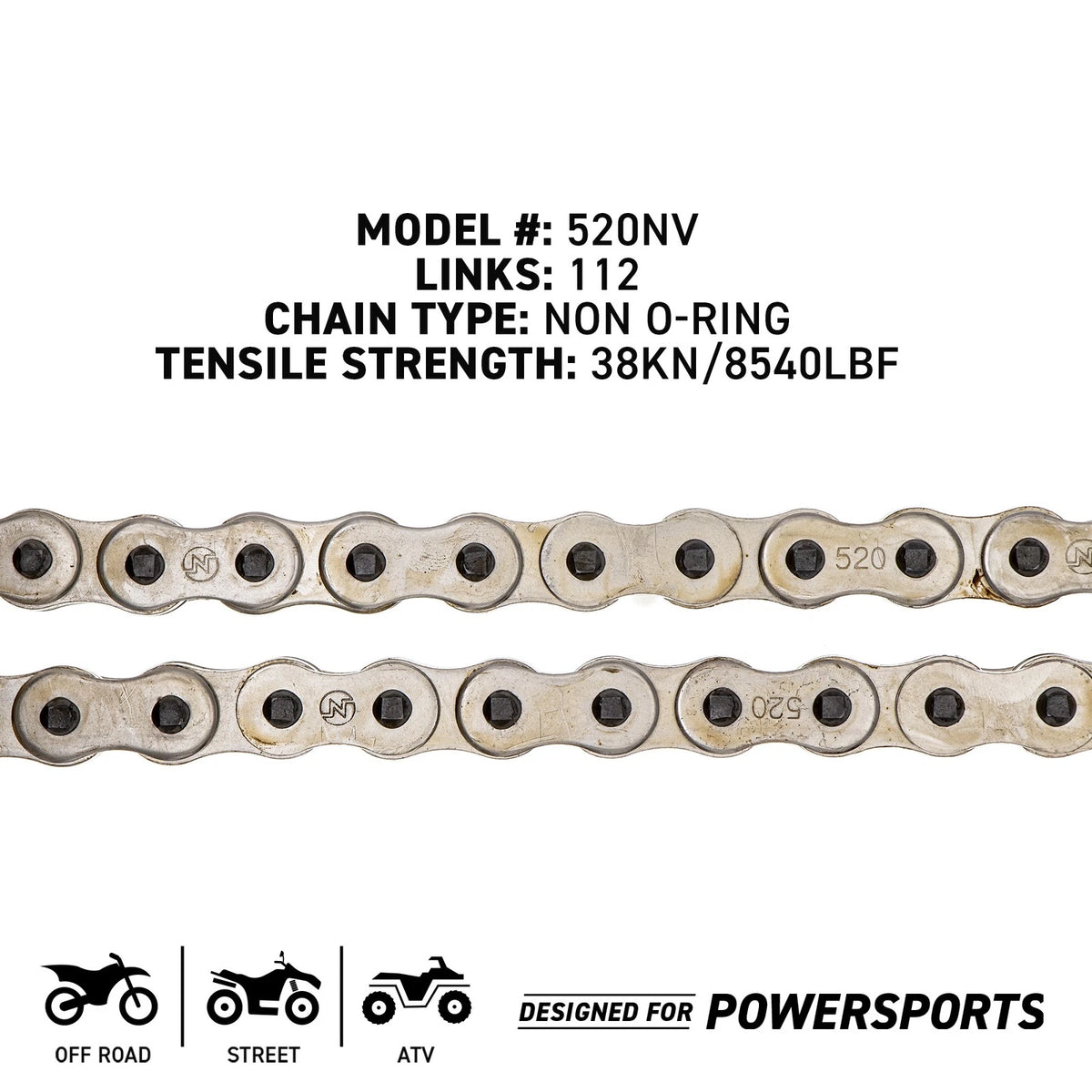 Sprocket Chain Set 14/45 Tooth for Kawasaki KDX250 (MK1003531, 42041-1413)