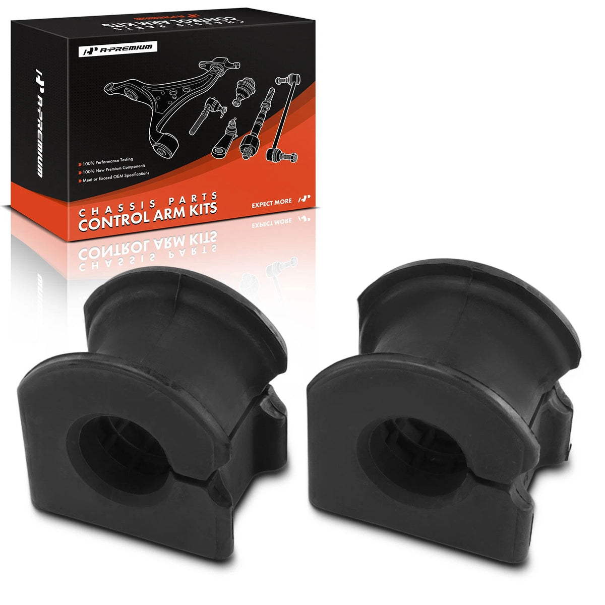 2X Sway Bar Bushing Kit for Ford Explorer, Ranger (1998–2003) - 2L5Z5484BA, GK80079, MK80079
