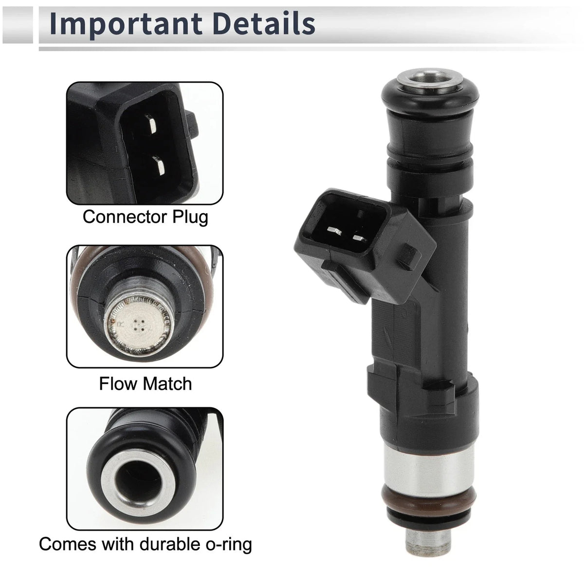 Fuel Injector No.0280158044 for Ford F-250 F-350 Super Duty (2003–2004)