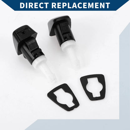2pcs Front Windshield Washer Nozzles No. 4805742AB for Dodge Durango (2011–2023)