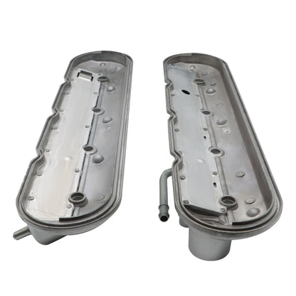 Set of 2 Valve Covers for GM Chevy LS LS3 4.8 5.3L 6.0L 6.2L (12637684, 12642655)