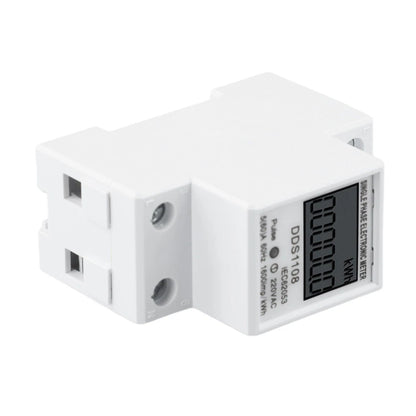 LCD Electric Energy Meter for KWH Power Usage Monitor (220V, 60A)