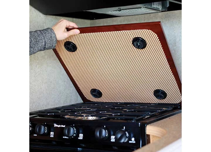 Stovetop Cover for RV (Camco 43526) – Bordeaux