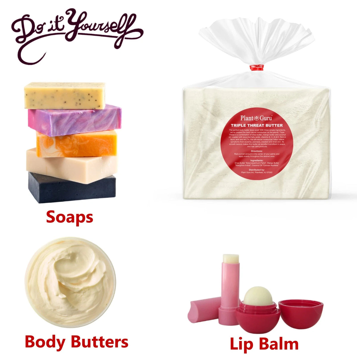 Triple Threat Body Butter 8 oz. for Plant Guru