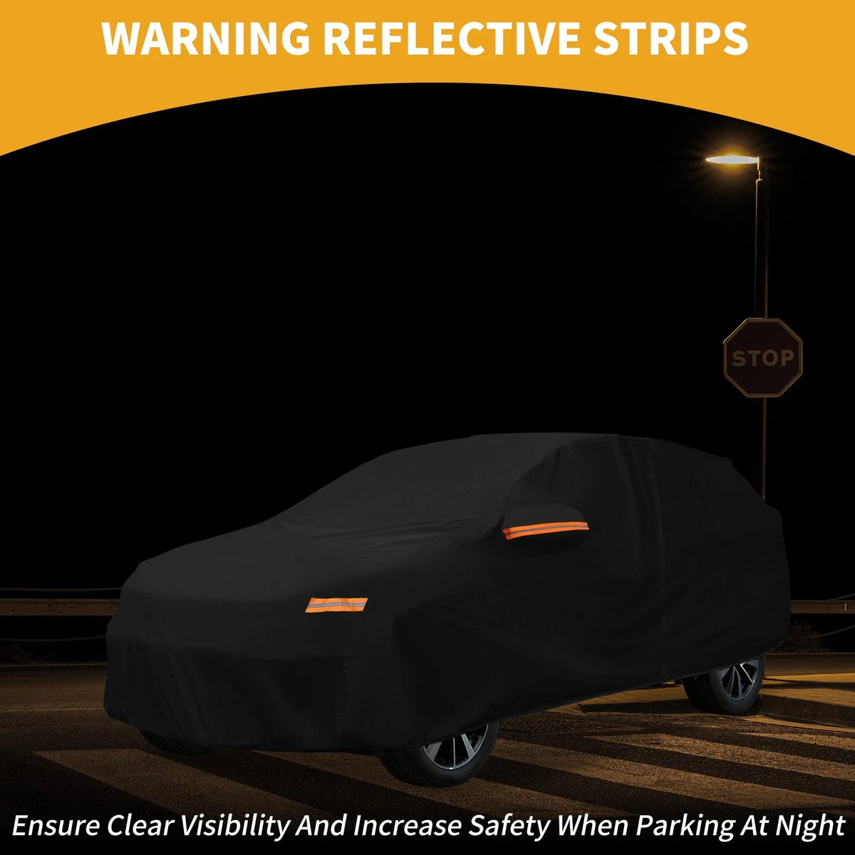 Waterproof Car Cover for Subaru Solterra (2023–2023) 190T-PU with Zipper