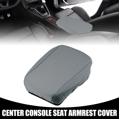 Center Console Lid Armrest Cover for Ford Focus (2010–2015) Neoprene Gray