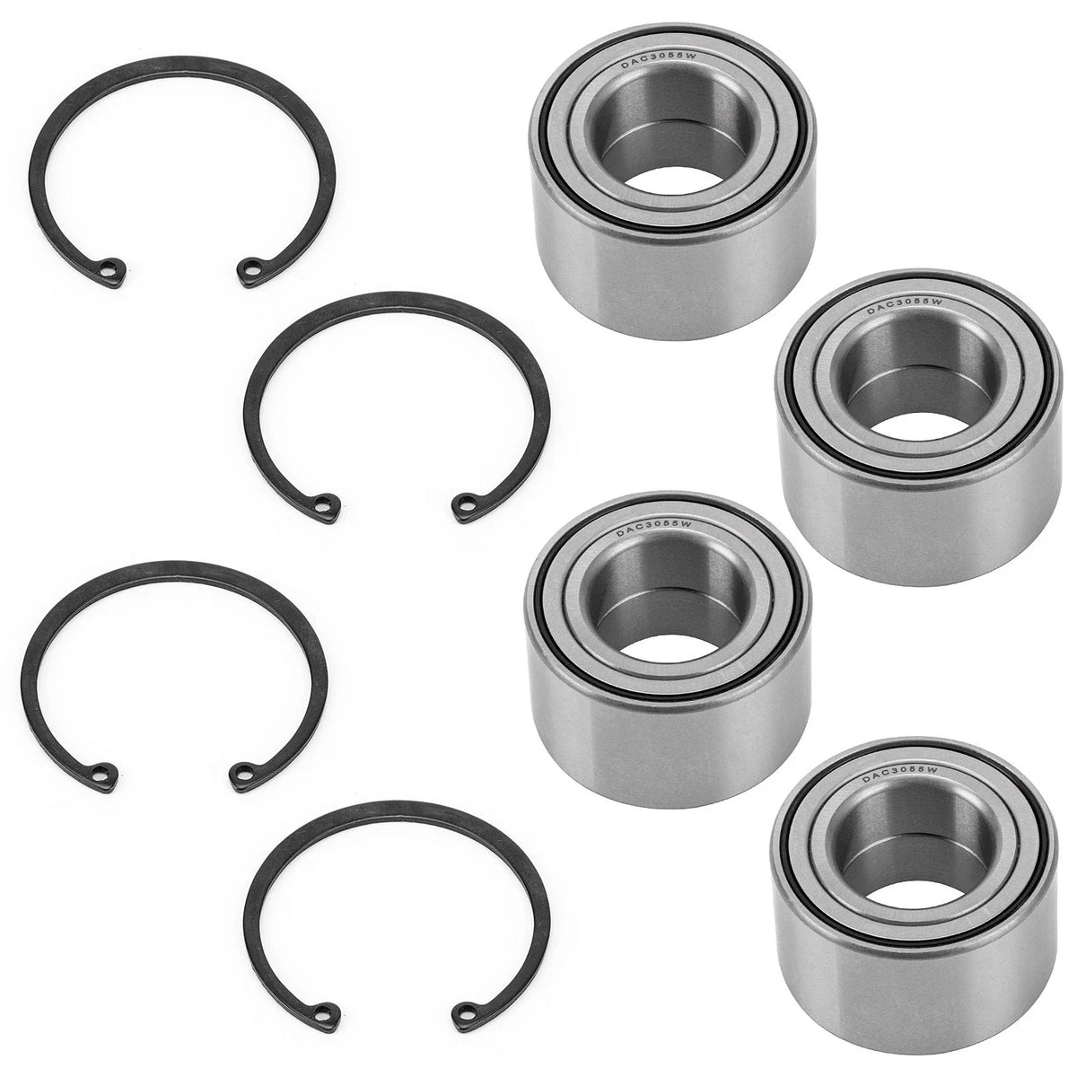 4X Wheel Bearings Kit for Yamaha Grizzly 700 YFM700 (2007–2024)