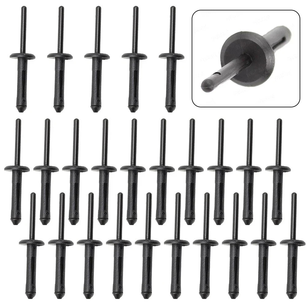 25Pcs Front Hood Bumper Clips for Dodge Challenger (6500898)