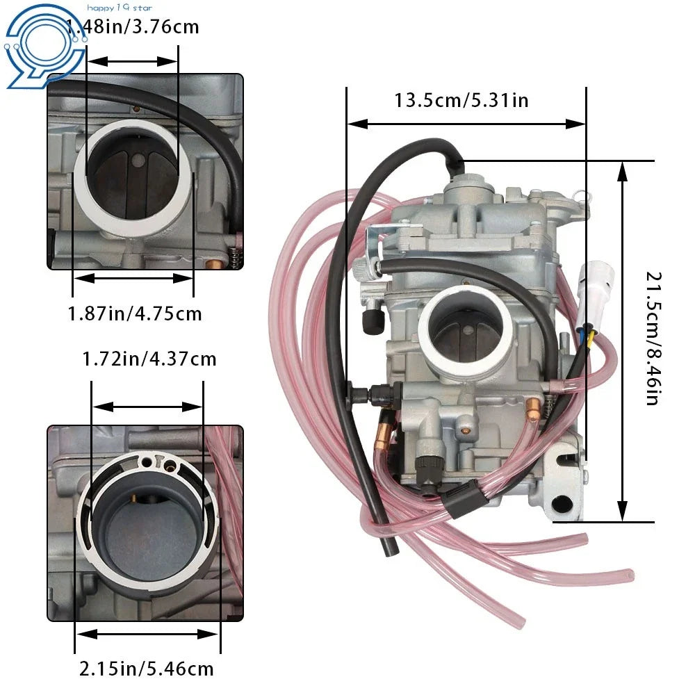 Carburetor for Yamaha WR250 WR250F YZ250F (2001–2023)