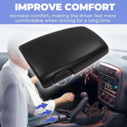 Console Door Lid Armrest #10421355 for Camaro Firebird (1997–2002) Ebony Black