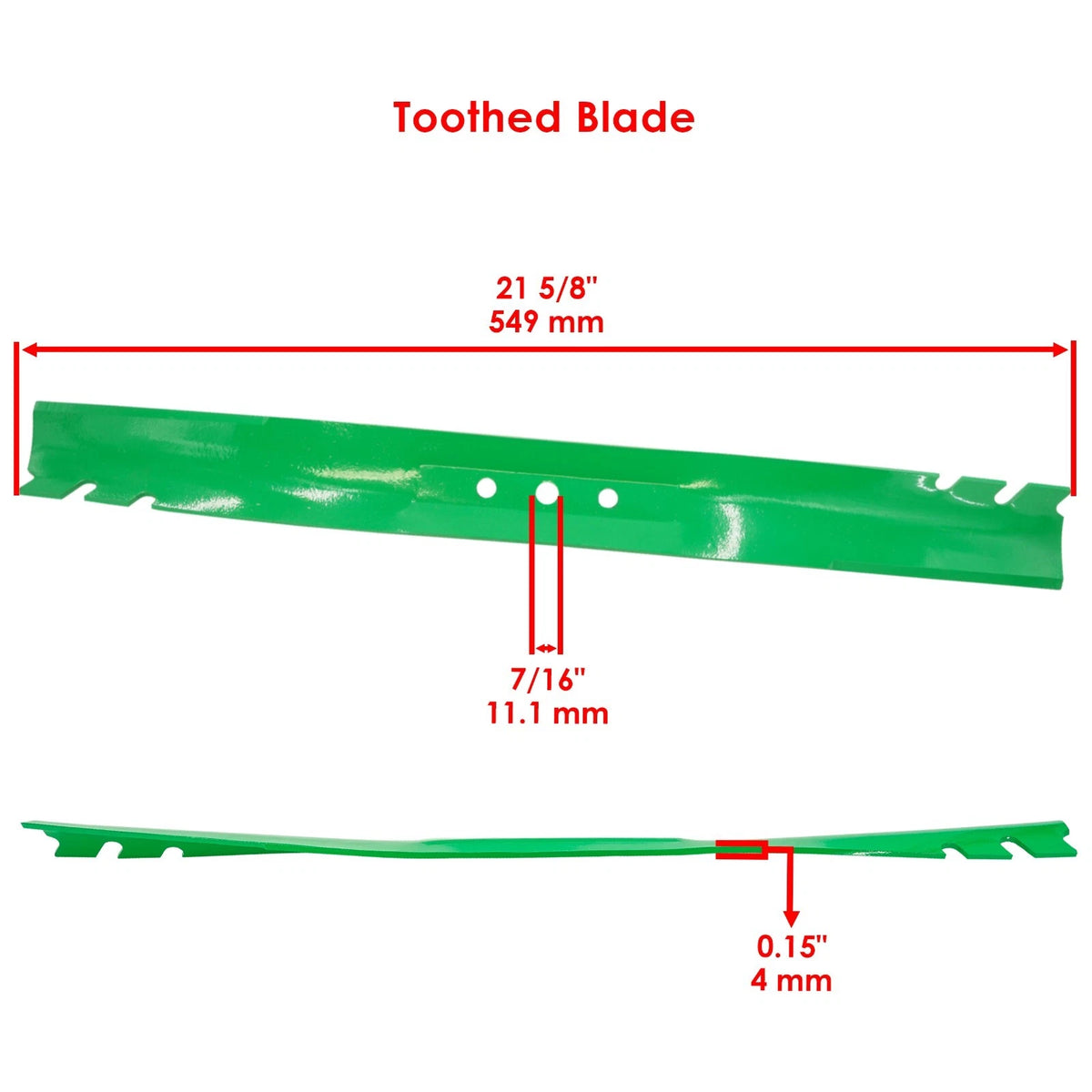 22" Deck Gator Blade for Lawn-Boy Gold (10654, 10655, 10656) / Toro (20332, 20337) MB164 - VS