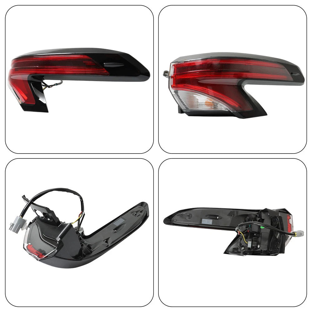 Right Tail Light for Toyota Sienna (2021–2022) 8155008070 LED RH Clear Red