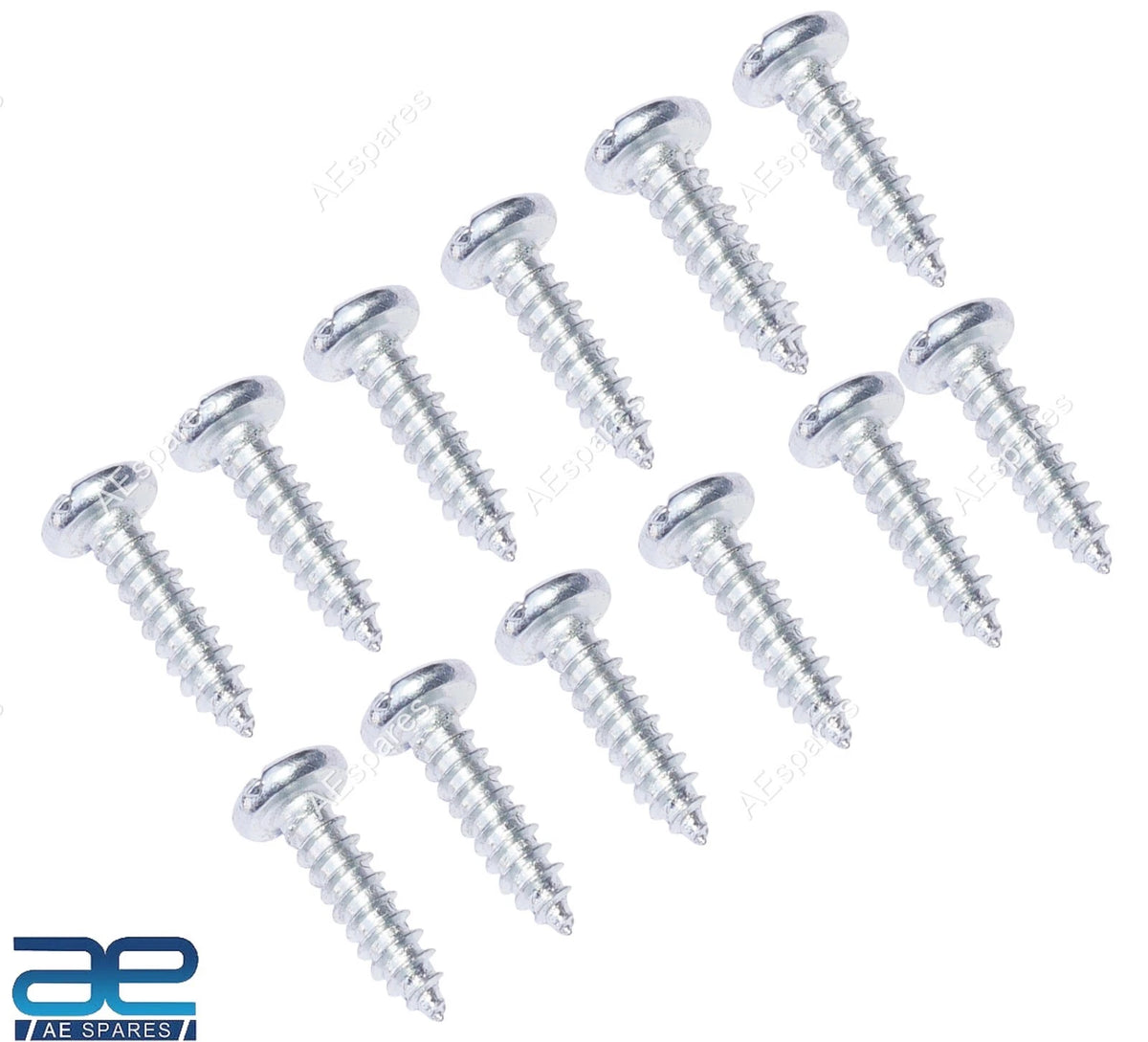 12X Soft-Top Upper Garnish Attachment Screws for Suzuki Samurai (1980–1995) - 03111-05203