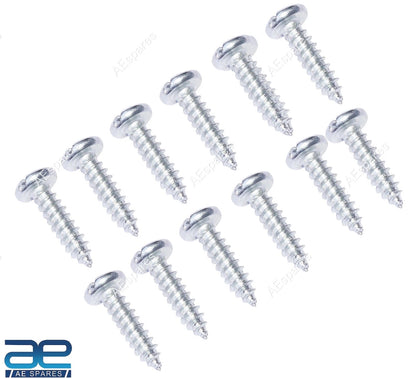 12X Soft-Top Upper Garnish Attachment Screws for Suzuki Samurai (1980–1995) - 03111-05203