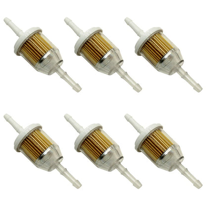 6 Fuel Filters for Kawasaki (Fits 49019-0707)