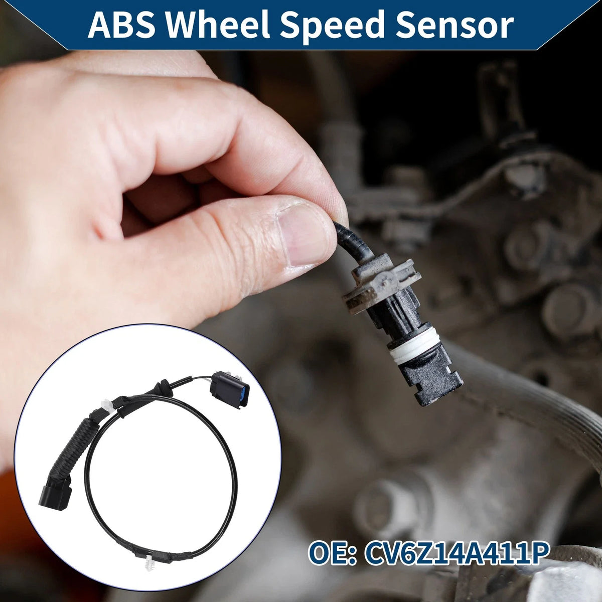 ABS Wheel Speed Sensor No.CV6Z14A411P for Ford Escape (2013)