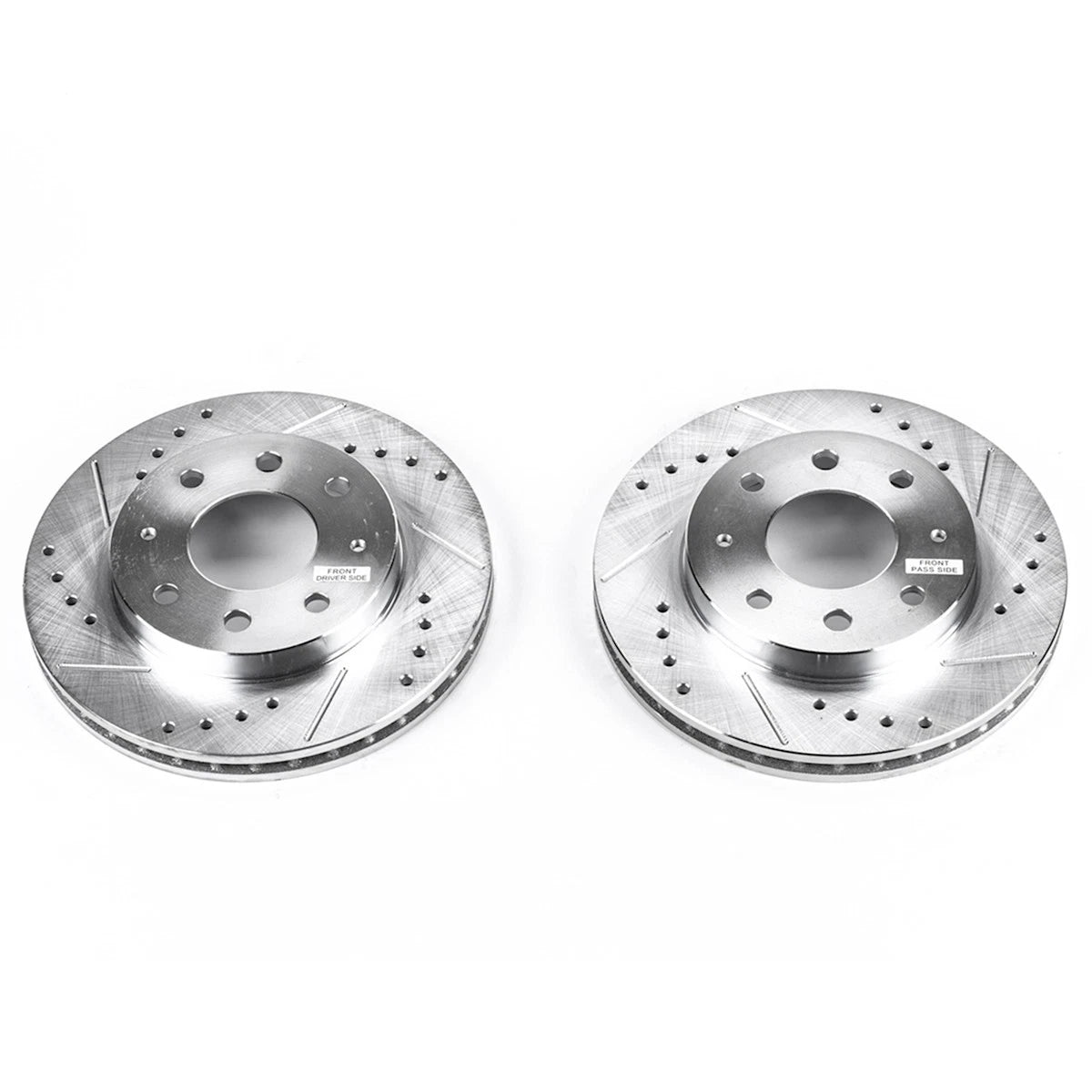 2X Powerstop Brake Discs JBR722XPR for Lancer Elantra (1994–2007)