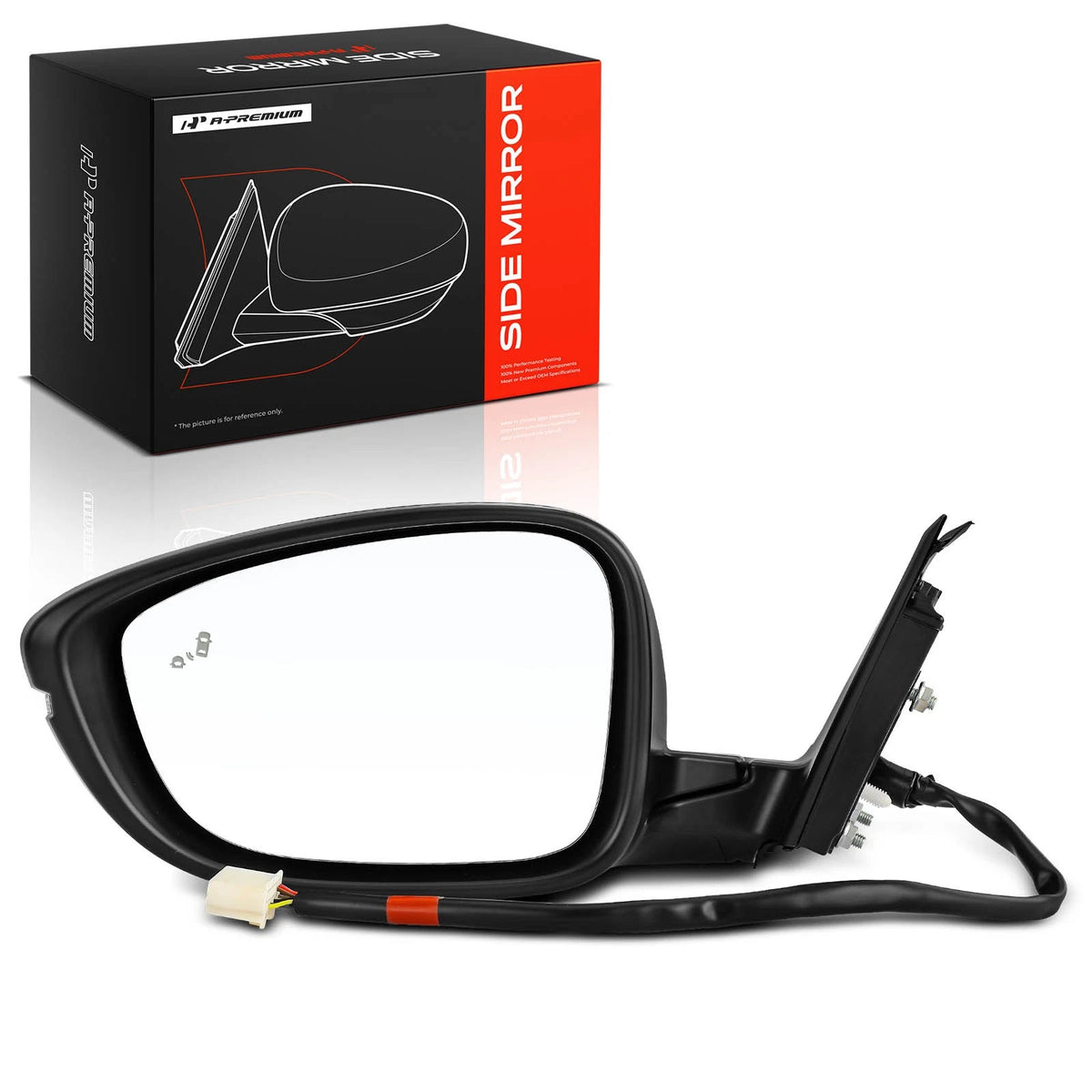 Driver Power Mirror for Honda Accord (2018–2022) 76258-TVA-A42, 76258TVAA42, HO1320330