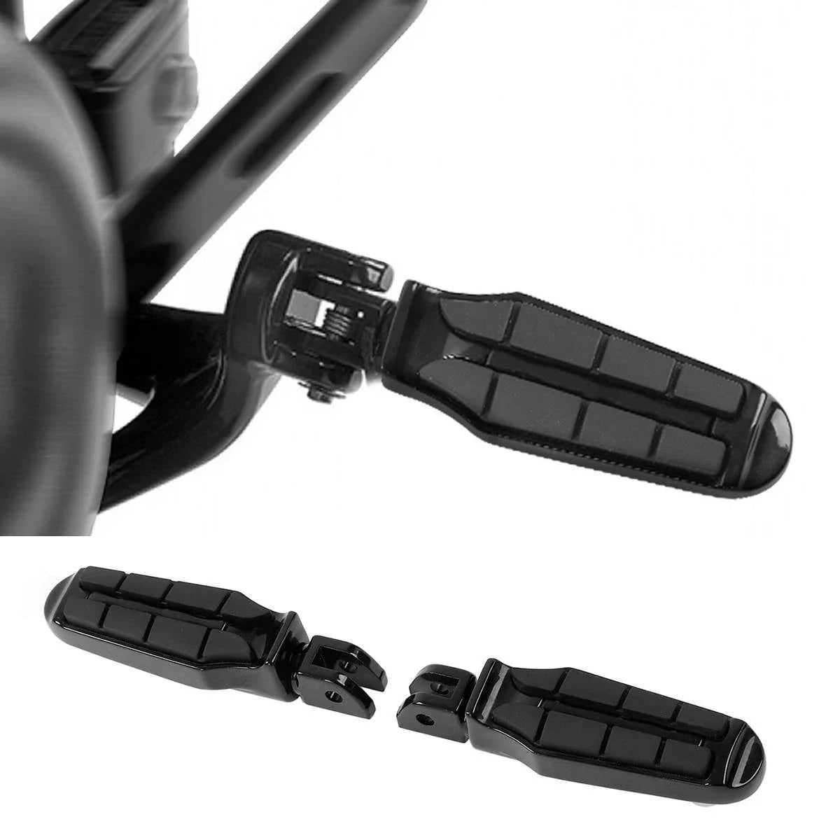 Driver Rider Footpegs Footrest for Harley Softail Low Rider Street Bob (2018–2024)
