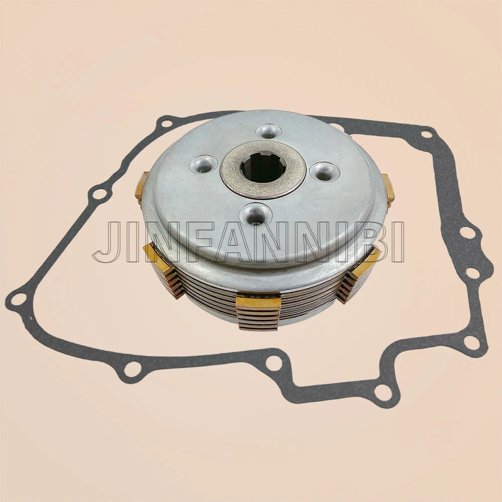 Clutch Disc Plate Kit for Honda Nighthawk 250 CB250 (11393-KBG-771)