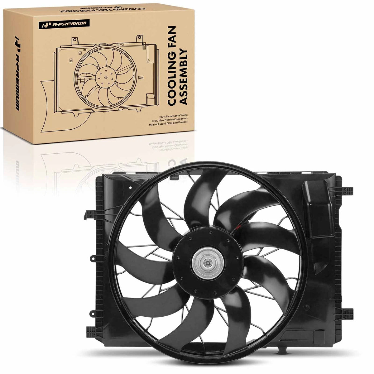 Cooling Fan Assembly for Benz E550 (2010–2017) - 212906100280, MB3115128